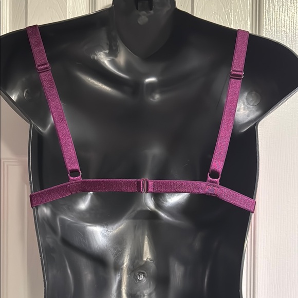 Victoria's Secret Pink and Purple Triangle Bralette - Picture 2 of 3